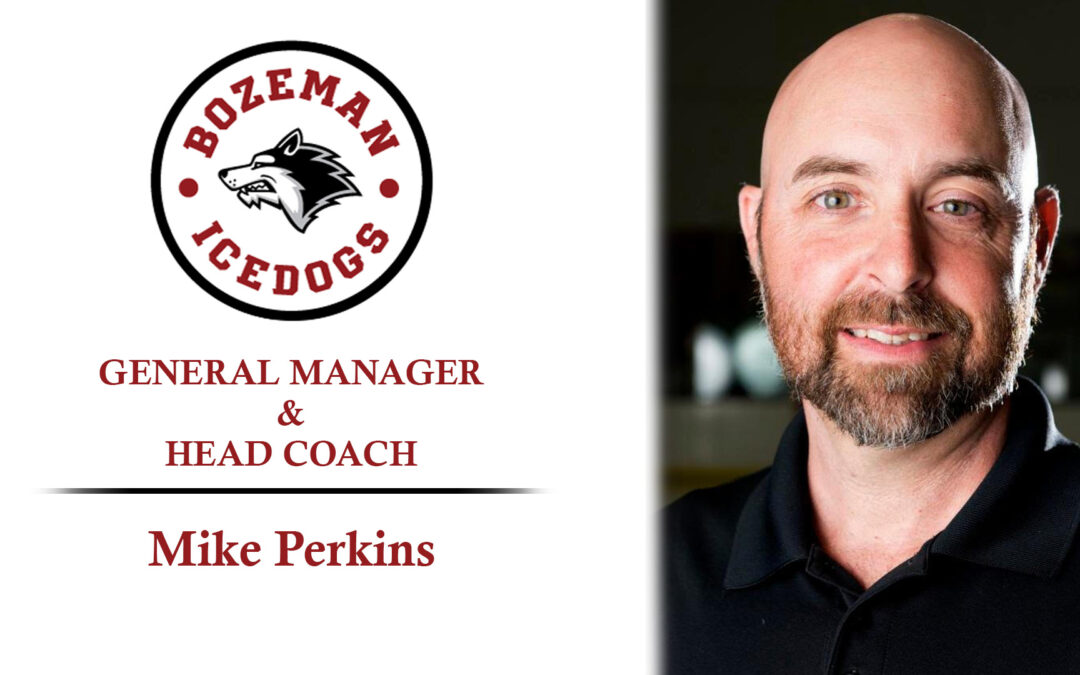 Icedogs Name Mike Perkins GM / Head Coach