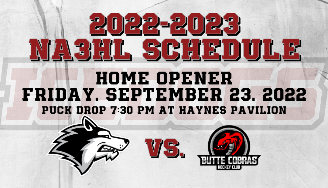 2022-2023 Icedogs Schedule Released!